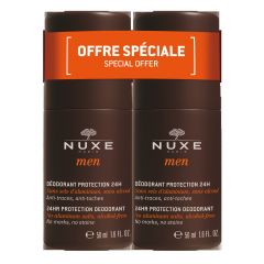 Duo Nuxe Men Deodorant 24H 2 Roll on