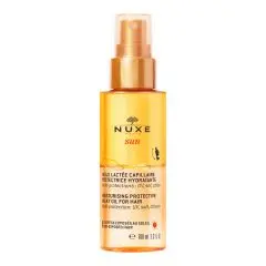 Huile Lactée Capillaire Protectrice Hydratante NUXE SUN Flacon Pompe 100 ml