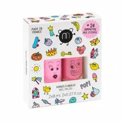 Coffret POP Vernis enfant & Gommettes 