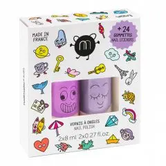 Coffret WOW Vernis enfant & Gommettes 