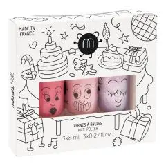 Coffret Party 3 Vernis Enfant 