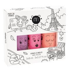 Coffret Paris 3 Vernis Enfant 