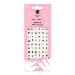 Gommettes Ongles Happy Nails Stickers pour ongles  72 gommettes adhésives colorées