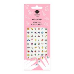 Gommettes Ongles Happy Nails Stickers pour ongles  72 gommettes adhésives colorées