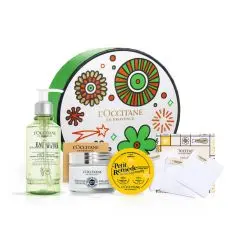 Coffret Visage - Karité Crème visage, Démaquillant, Cotons &  Le Petit Remède 