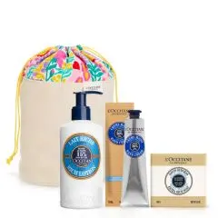 Coffret Karité  Lait Corps, Crème Mains & Savon 