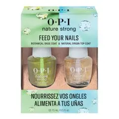 Natural Strong Base & Vernis de Protection Vegan Duo Kit  2 x 15 ml