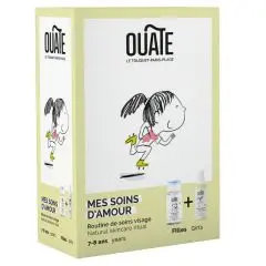 Mes Soins d'amour Coffret soin visage 7-8 ans Soin 30 ml + Nettoyant 150 ml
