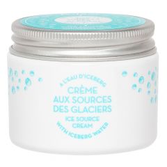 Aux Sources des Glaciers Crème Hydratante à l'Eau d'Iceberg Pot 50 ml