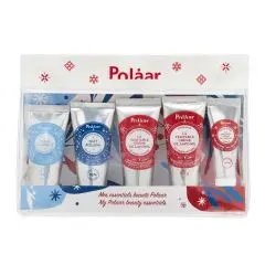Maxi Trousse Mes Essentiels Beauté Kit 5 Produits Crème Visage Neige Eternelle 15 ml + Crème Visage Nuit Polaire 15 ml + Crème Visage Laponie 20 ml + Crème Mains Laponie 25 ml + Baume Lèvres Laponie 10 ml