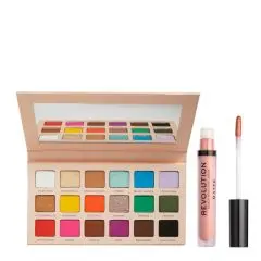Kit Lèvres & Yeux Palette & Rouge à Lèvres 