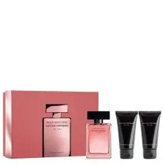 Coffret For Her Musc Noir Rose Eau de Parfum 50ml, Lait Corps & Gel Douche 