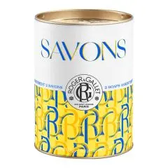 Coffret Savons Bienfaisants 3 Savons (Bois d'Orange, Cédrat, Bois de Santal) 