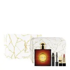 Coffret Opium Eau de Parfum 50ml, Mascara & Rouge à Lèvres 