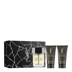 Coffret L'Homme Eau de Toilette 100ml, Gel Douche & Baume Après-Rasage 