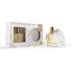 Coffret Céramique à parfumer Eau de Soin 30ml & Cérammique à Parfumer 