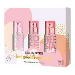 Coffret Trio Eau de Parfum 3x15ml Cerisier, Rose, Freesia 