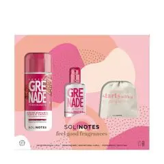 Coffret Grenade Eau de Parfum 50ml, Brume Parfumée & Pochon Beauté 