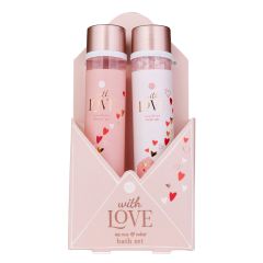 Coffret With Love Gel douche & sel de bain 