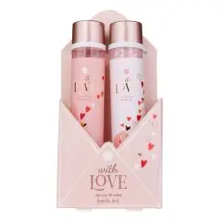 Coffret With Love Gel douche & sel de bain 