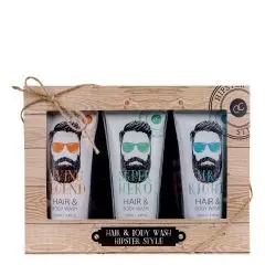 Coffret Hipster Style Gels douche & cheveux 
