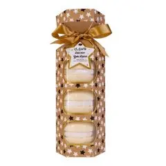 Coffret Macarons Effervescents Vanille & Musc 