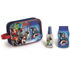 Coffret Avengers Trousse, Eau de toilette & Bain Moussant & Shampooing 