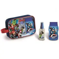 Coffret Avengers Trousse, Eau de toilette & Bain Moussant & Shampooing 