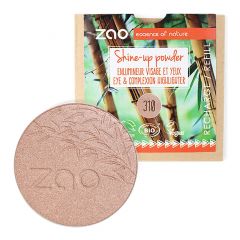Recharge Shine-up Powder Bio, vegan et rechargeable Champagne Rosé