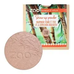 Recharge Shine-up Powder Bio, vegan et rechargeable Champagne Rosé
