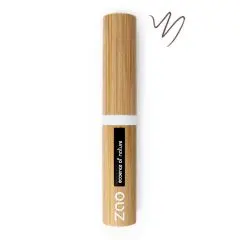 Eyeliner pinceau Bio, vegan et rechargeable Brun foncé