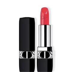 Rouge Dior Rouge à Lèvres Rechargeable - Couleur Couture 4 finis : Satin, Mat, Métallique et Velours 