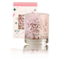 Barbe à papa Bougie Parfumée avec Bijou 