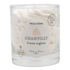 Crème anglaise Bougie Parfumée avec Bijou 