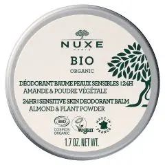 Déodorant Baume Peaux Sensibles |24H NUXE BIO 