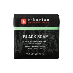 Black Soap Savon Visage Purifiant au Charbon 