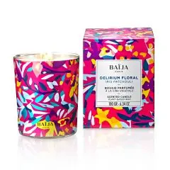 BOUGIE DELIRIUM FLORAL Bougie Parfumée Iris Patchouli 