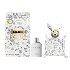 IKKS - BABY - COFFRET 'MY BABY ROCK' Eau de senteur IKKS BABY 100ml + Doudou IKKS 