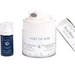 Nuit de Soie Taie d'oreiller soie + brume 