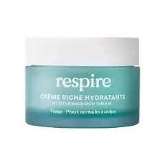 Respire Crème Riche Hydratante skincare 