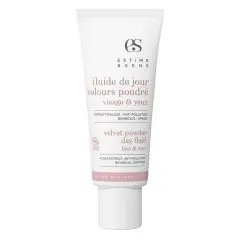 Confort & apaisement  Fluide de jour velours poudré visage & yeux Tube 40ml