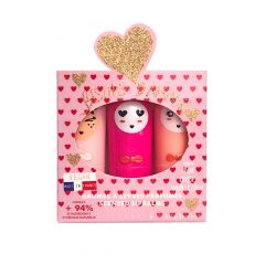 Coffret Bisous Utra Red Trio Bisous Ultra Red 3x3,5g Peche, Cerise, Vanille-Coco