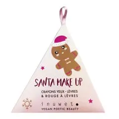 Coffret Santa Make Up Rouge à Lèvres & Crayon 2en1 
