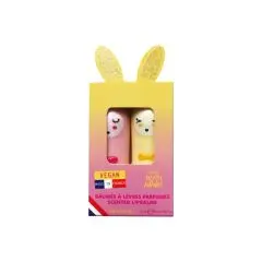 Duo Gold California Coffret Baumes à Lèvres Fraise Ananas 3,5g