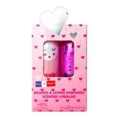 Coffret Duo Amour  Baumes à lèvres 2 x 3,5 gr