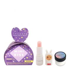 Coffret Exclusivité Mini Kiss Aqua Baume à Lèvres Barbe à Papa & Gommage Lèvres Coconut Stick 3g & Pot 12g