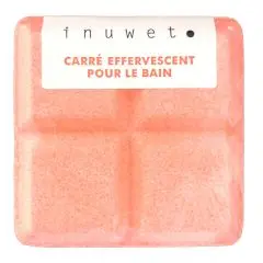 Carré effervescent bain  Pêche 50g