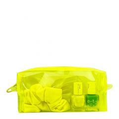 Trousse Fluo Jaune  Vernis à Ongles & Chouchou 