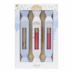 Winter Sparkle Coffret Trio Crackers Mascara, Huile à Lèvres & Rouge à Lèvres