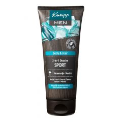 Gel Douche 2-en-1 Homme Corps & Cheveux Romarin - Menthol 200ml